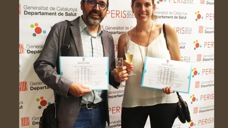 Xavier Labad i Itziar Montalvo, els facultatius de Salut Mental premiats