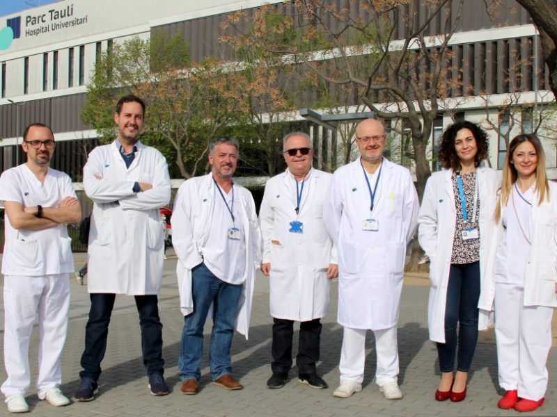 Professionals from the Urology Service and the Pathological Anatomy Service