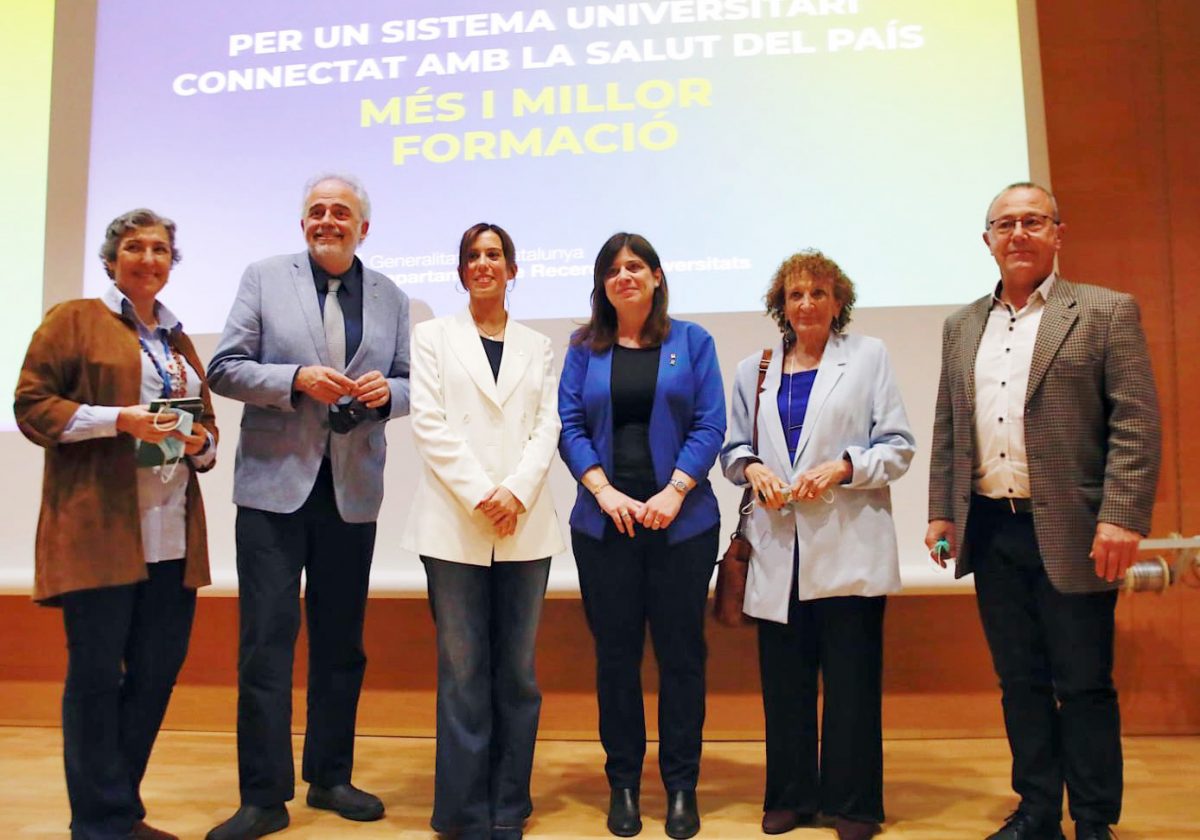 La consejera de Investigación y Universidades ha anunciado hoy en Sabadell que la Unidad docente del Parc Taulí acogerá 75 nuevas plazas del grado en Enfermería