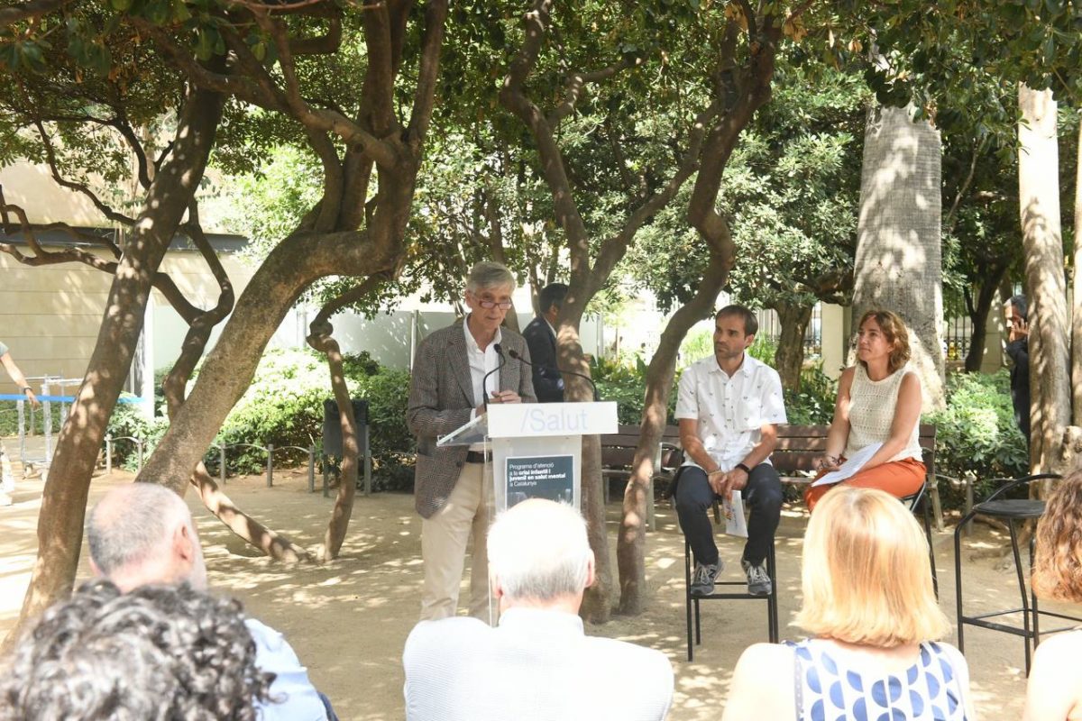 Rueda de prensa de presentación del Programa de atención a la crisis infantil y juvenil en salud mental