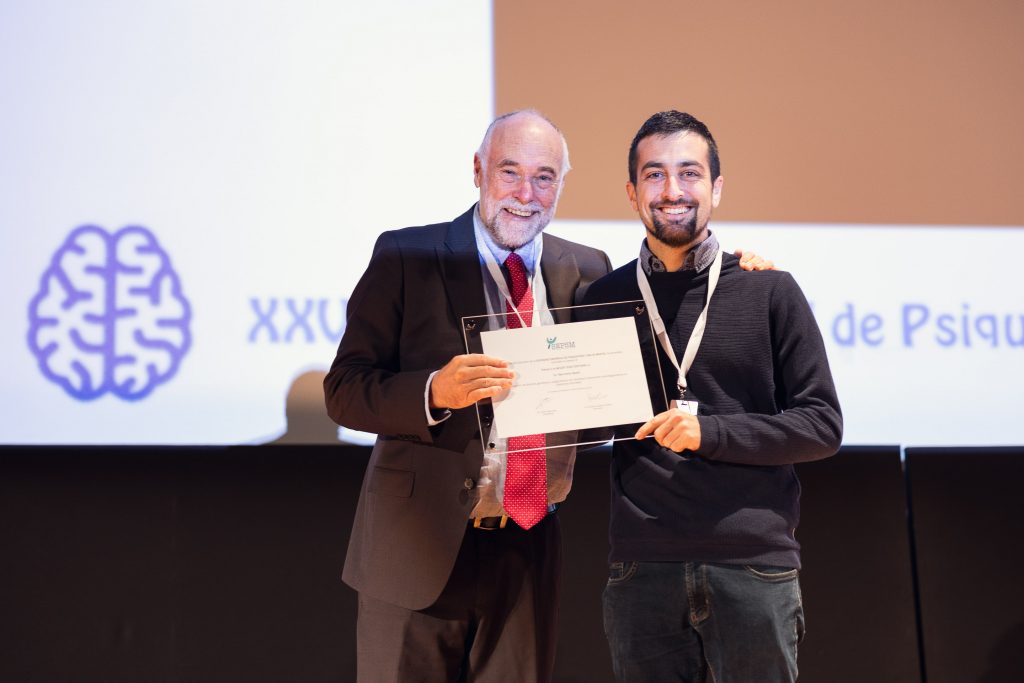 Àlex Ferrer, psychiatrist at Parc Taulí, receives the prize for the best doctoral thesis awarded by the 'Sociedad Española de Psiquiatría y Salud Mental'