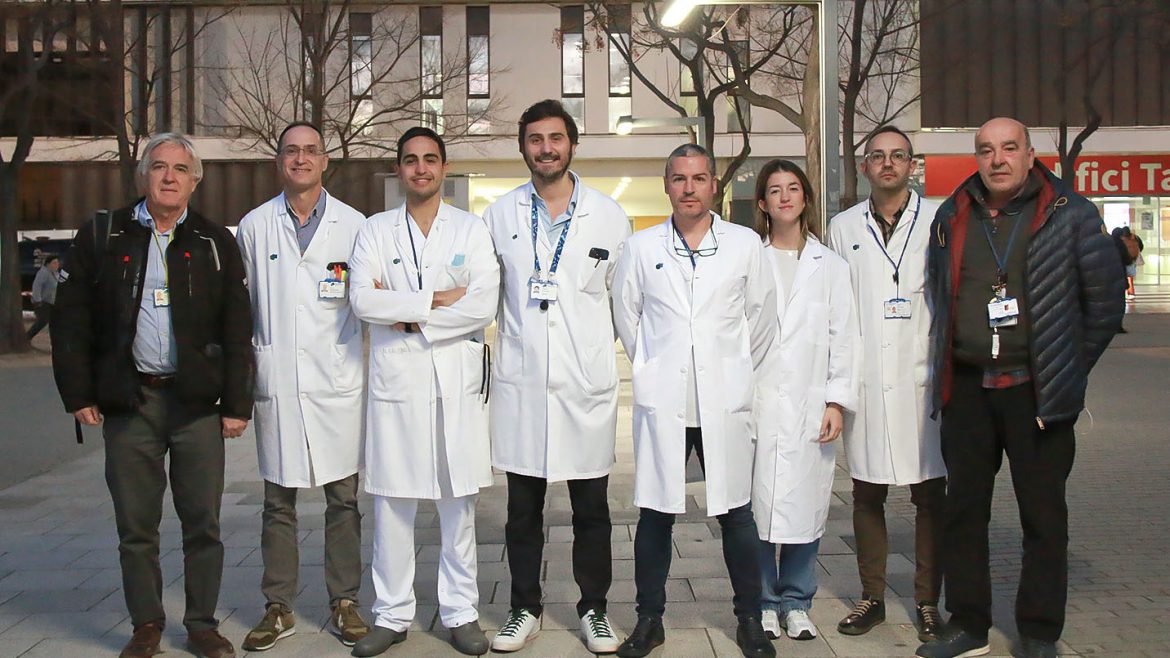 Equip de la Unitat de Genoll del Parc Taulí
