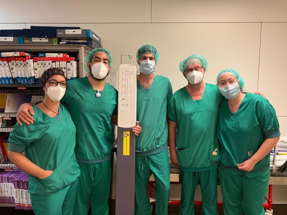 Equipo del Servicio de Angiología y Cirugía Vascular