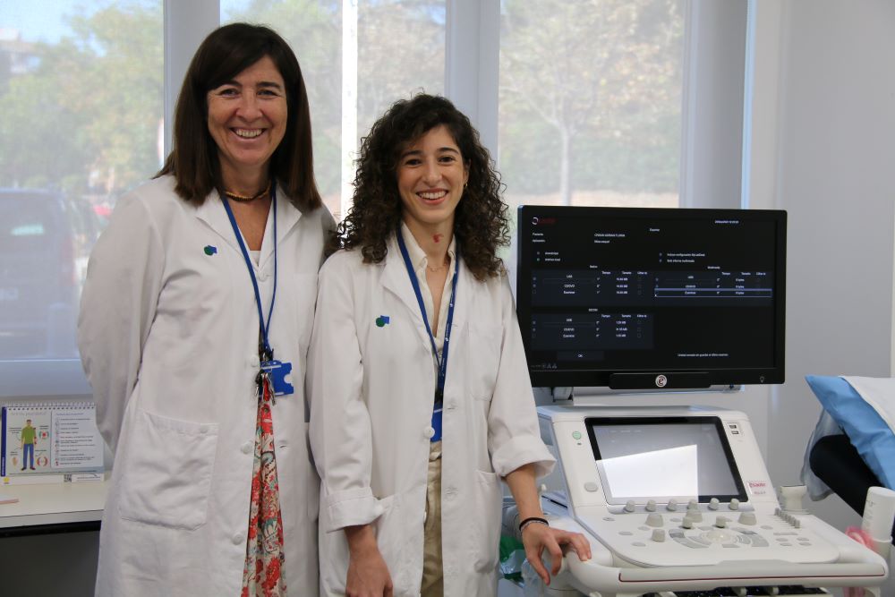Dr. Mireia Moreno and Dr. Patricia Garbayo