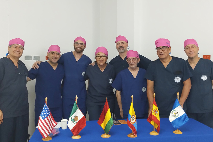 El dr. Bernardo Núñez participa en el primer 'Curso de la Pared Torácica' en Latinoamérica