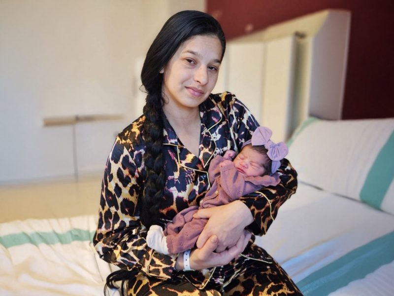 Nayeli, primer nadó de l'any 2025 a Catalunya