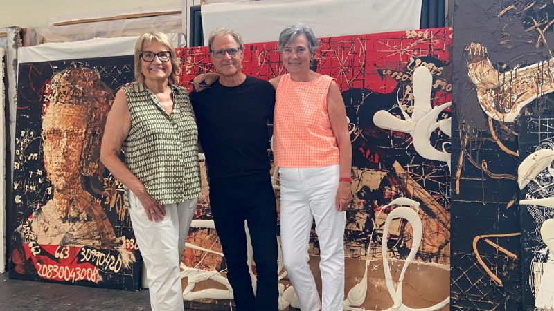 Presidenta i Agustí Puig