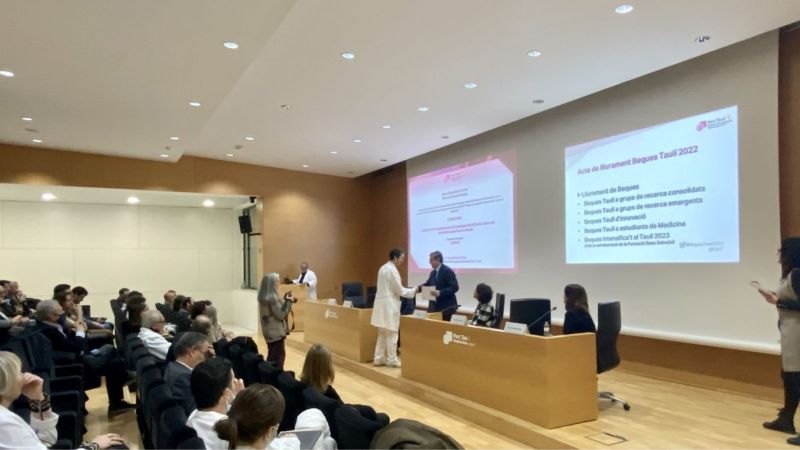 Acte de lliurament de les Beques Taulí de Recerca i Innovació 2025