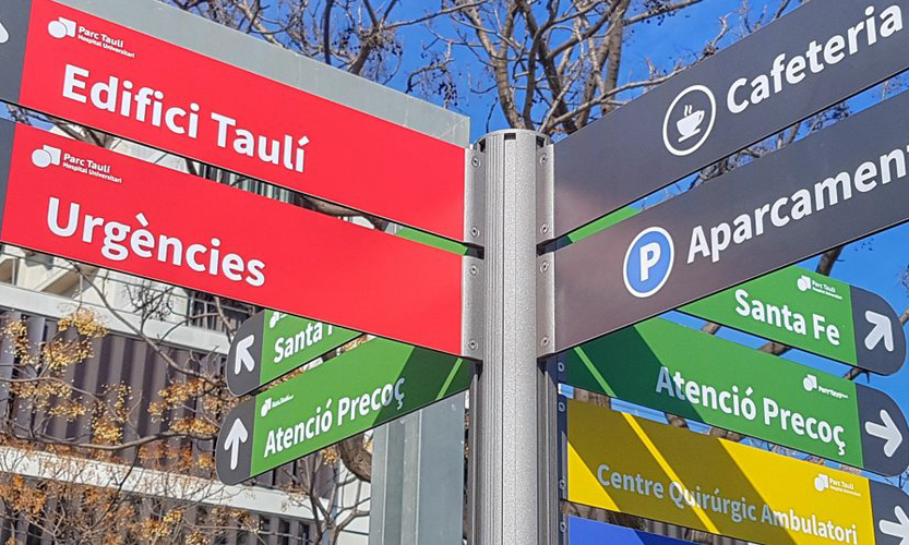 Link to the Directory of care services of the Parc Taulí by buildings