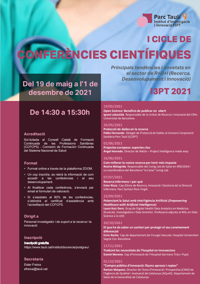 I Ciclo de Conferencias Científicas 2021