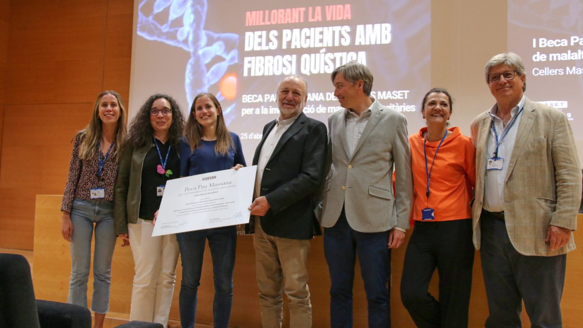 A cystic fibrosis project of the I3PT, winner of the Pau Massana Grant