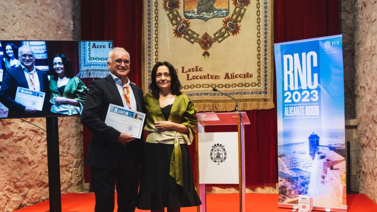 Xavier Serra, awarded with the 2023 National Surgery Award